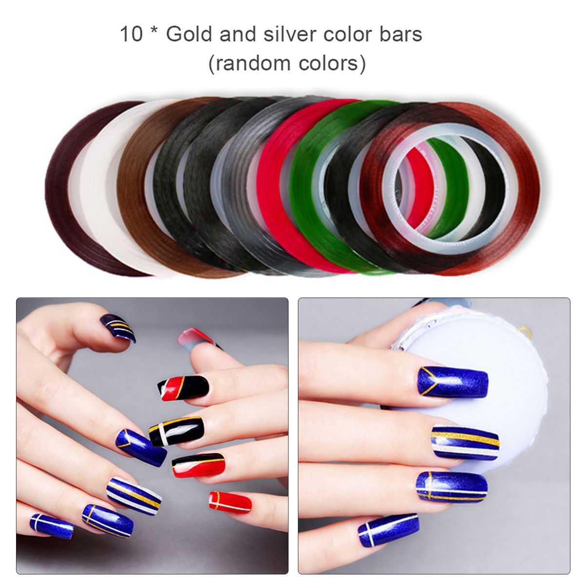 Nail Art Tool Kit Nail Art Painting Pen Nail Brush Double