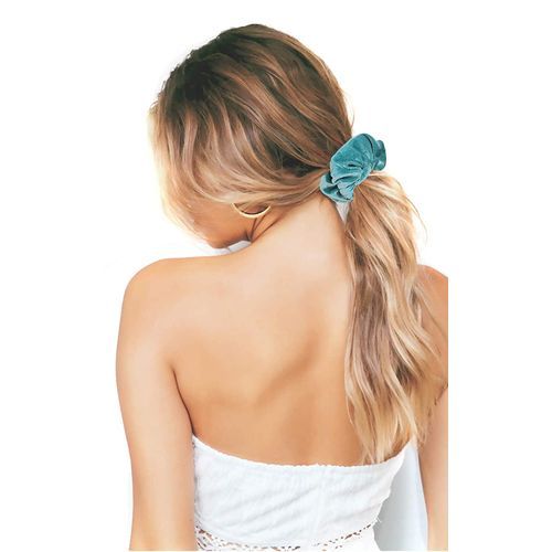 12 Pcs Large  Velvet Hair Scrunchies Elastic Hair Bands