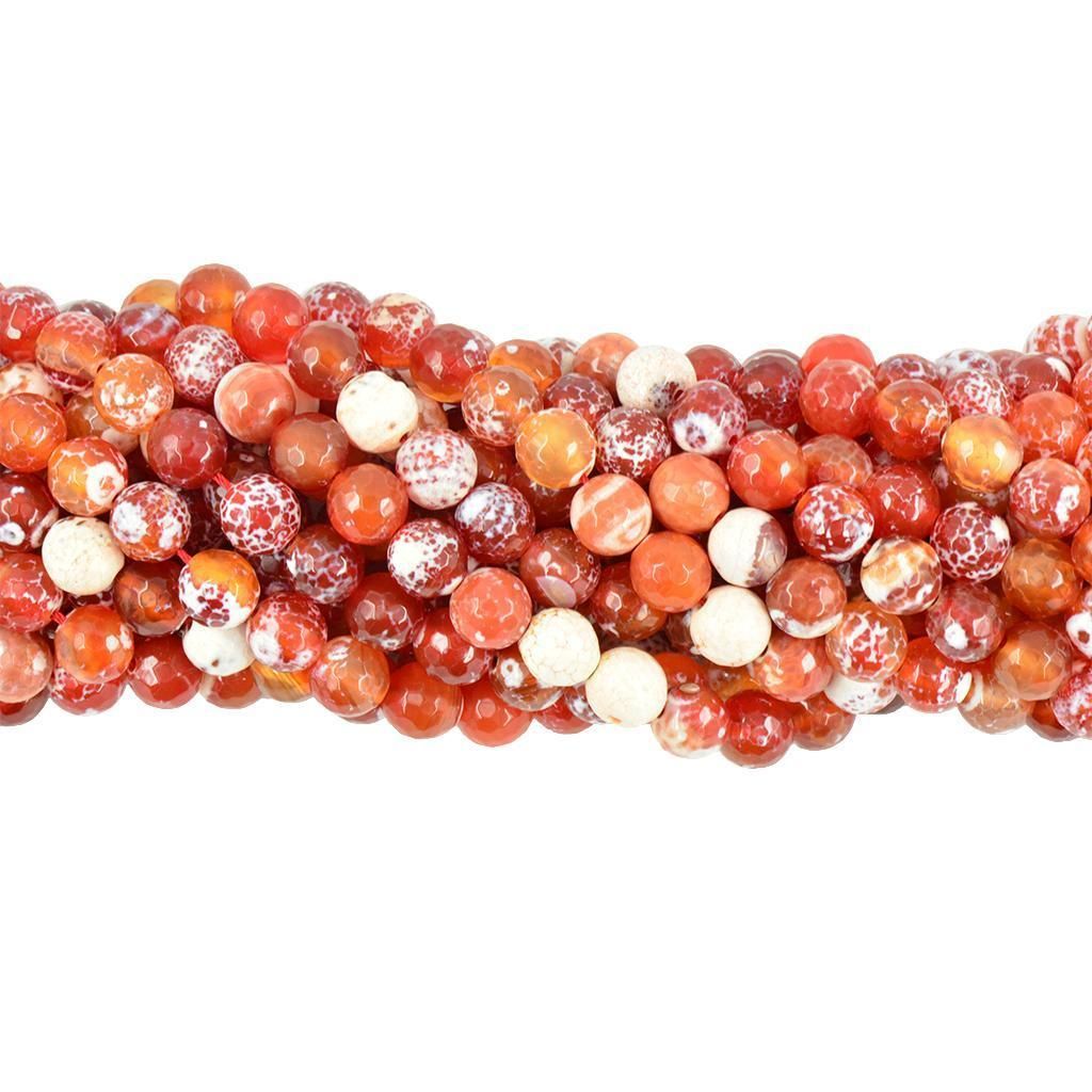 10mm  Fire Agate Round Gemstone