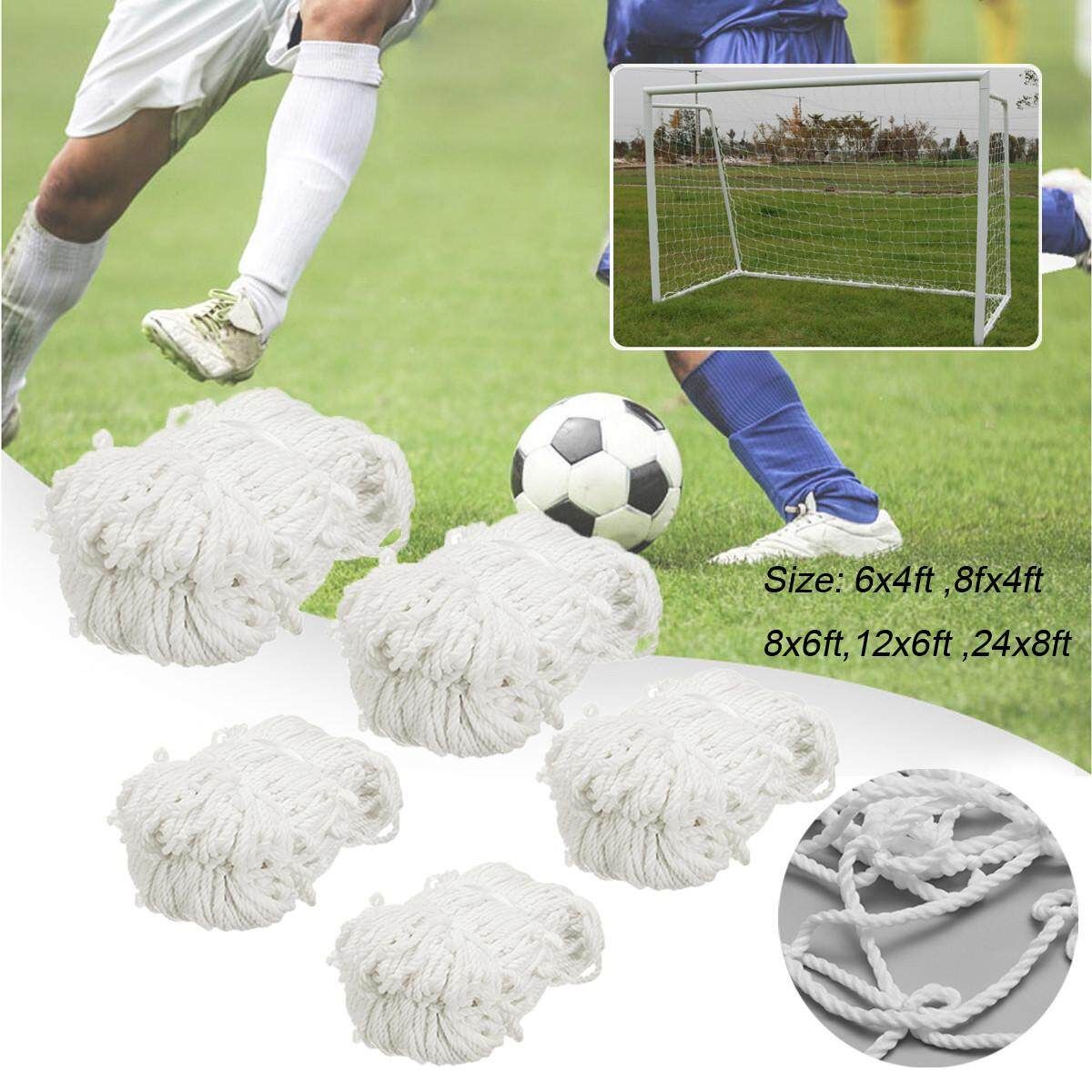 Football Soccer Goal Post Net Training Match Replace Outdoor Full Size Adult Kid 2.4*1.8*0.5*1.2m