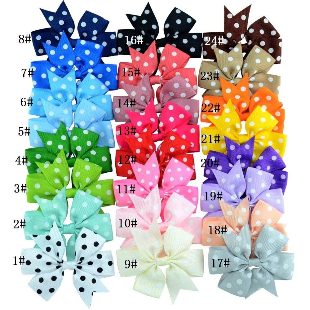 100pcs Dog Bow Ties Pet Supplies Pet Dog Collar Cat Dog Collar Grooming Charms Flower Dot Design Pet Products Pet Bowties