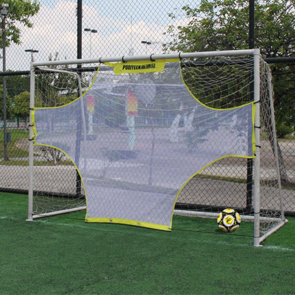 Pro Precision Training Football AID Soccer Target Practice Shot Goal Net 24'x8' Futsal Goals