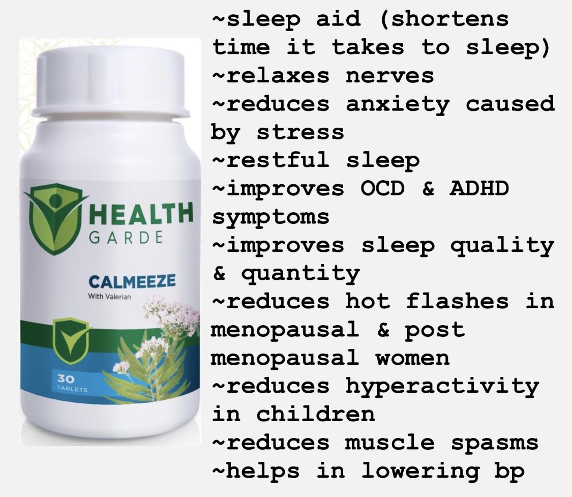 Calmeeze (restful Sleep) With Valerian