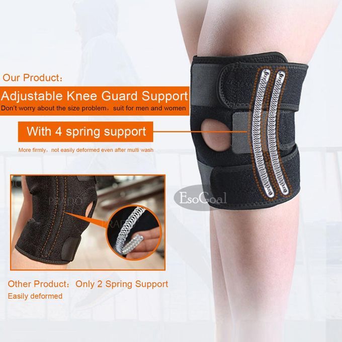 EsoGoal Adjustable Breathable Knee Guard Protector Leg