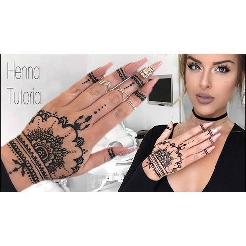 ZHE JIANG Fashionable Black Henna Powder