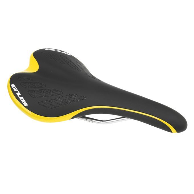 Unisex Bicycle Saddle Cycling MTB Road Bike Front Seat Black Yellow