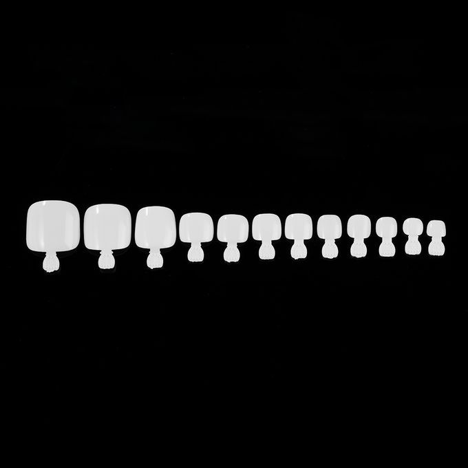 500Pcs  Toenail Tips Set Full Cover False Toe Nail Tips