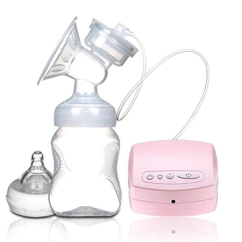 Mother Pumping Automatic Massage Postpartum Pump Non-manual Electric Pump Pink