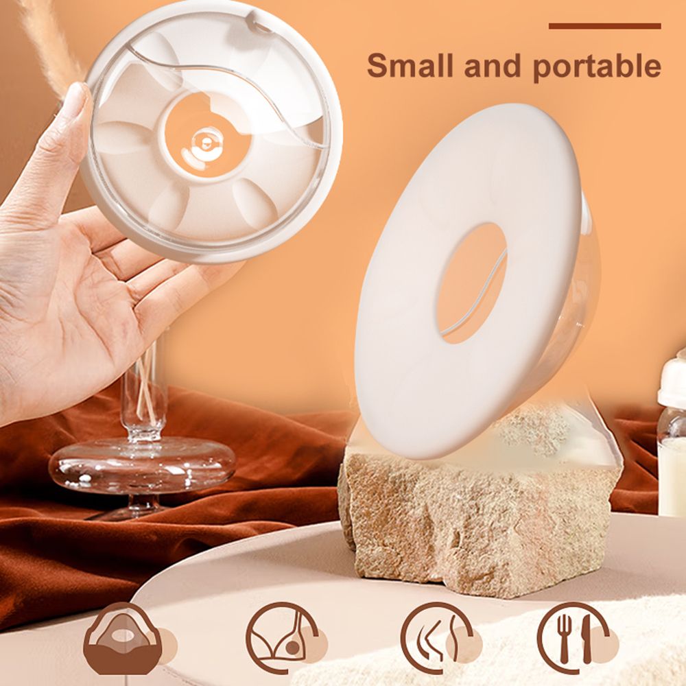 2pcs Wearable Milk Saver For Breastfeeding Manual