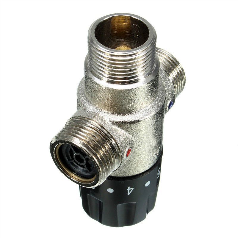 34 Inch DN20 Solar Heater Thermostatic Mixing Valve Valve