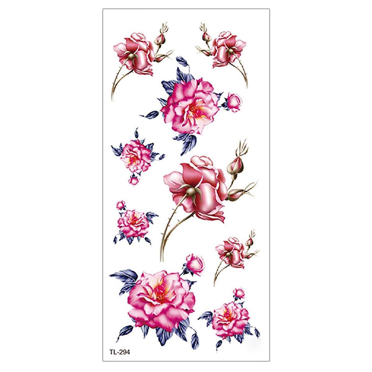 Scar Cover Tattoo Stickers 10pcs Floral Tattoo Stickers for Women