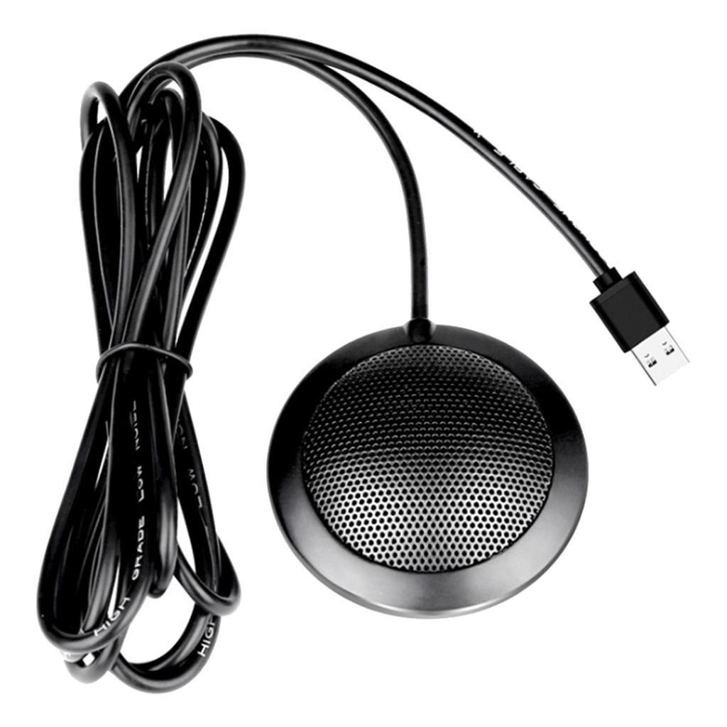 USB Conference Microphone Computer Desktop 360° Omnidirectional