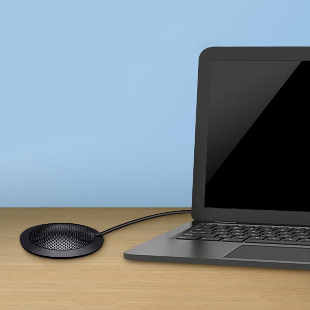 USB Conference Microphone Computer Desktop 360° Omnidirectional