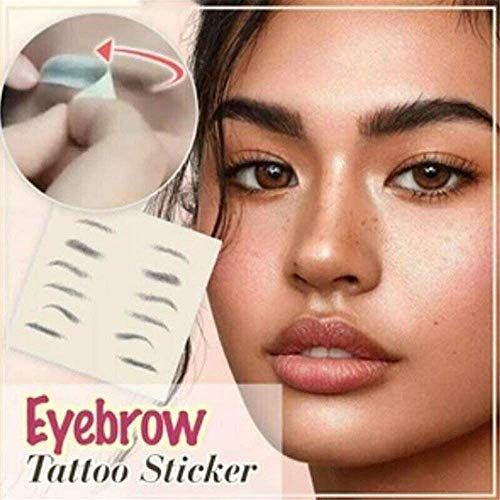 Waterproof Hair-like Authentic Eyebrow Tattoo Sticker Jy13