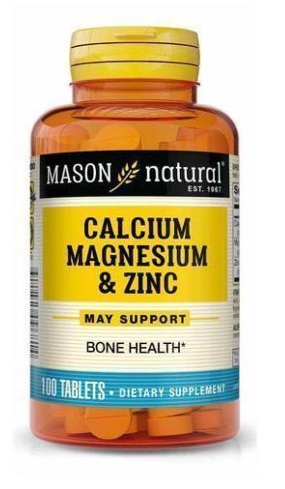 Calcium Magnesium Zinc - 100 Caplets