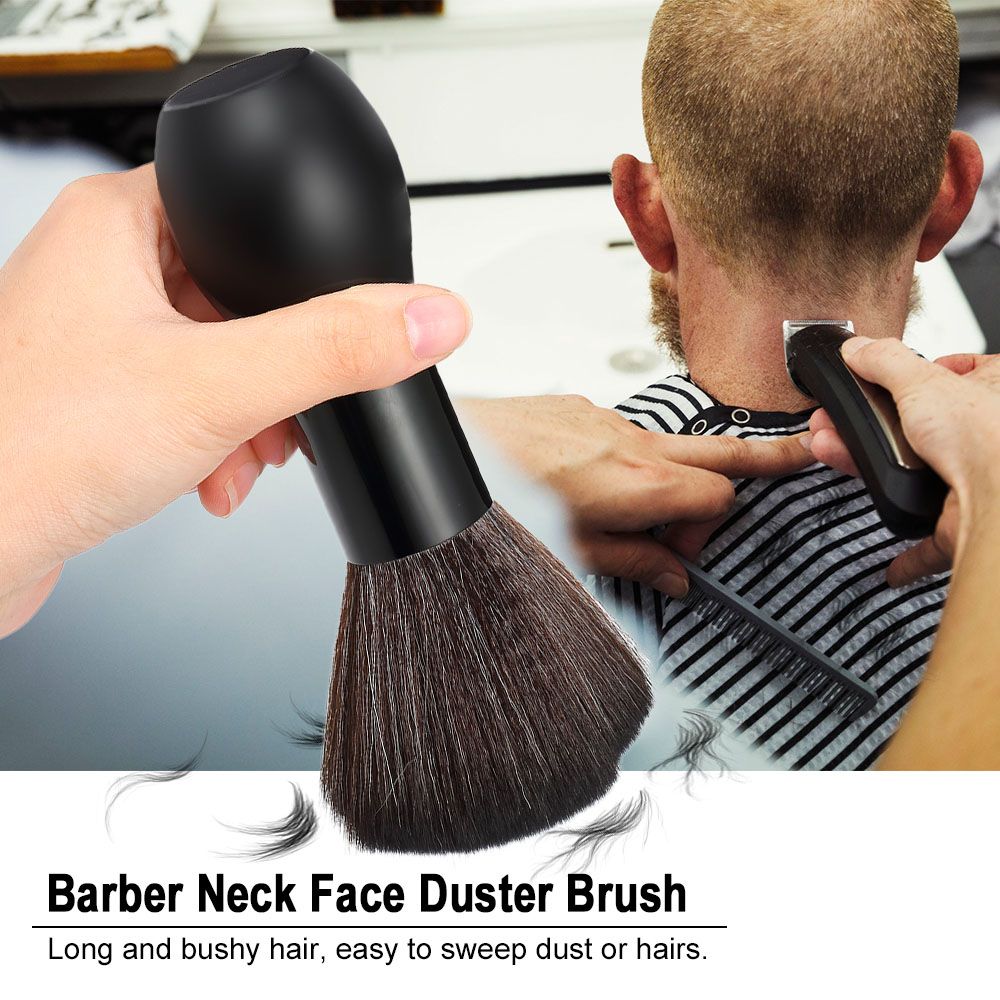 Barber Neck Face Duster Brush Cleaning Hairbrush