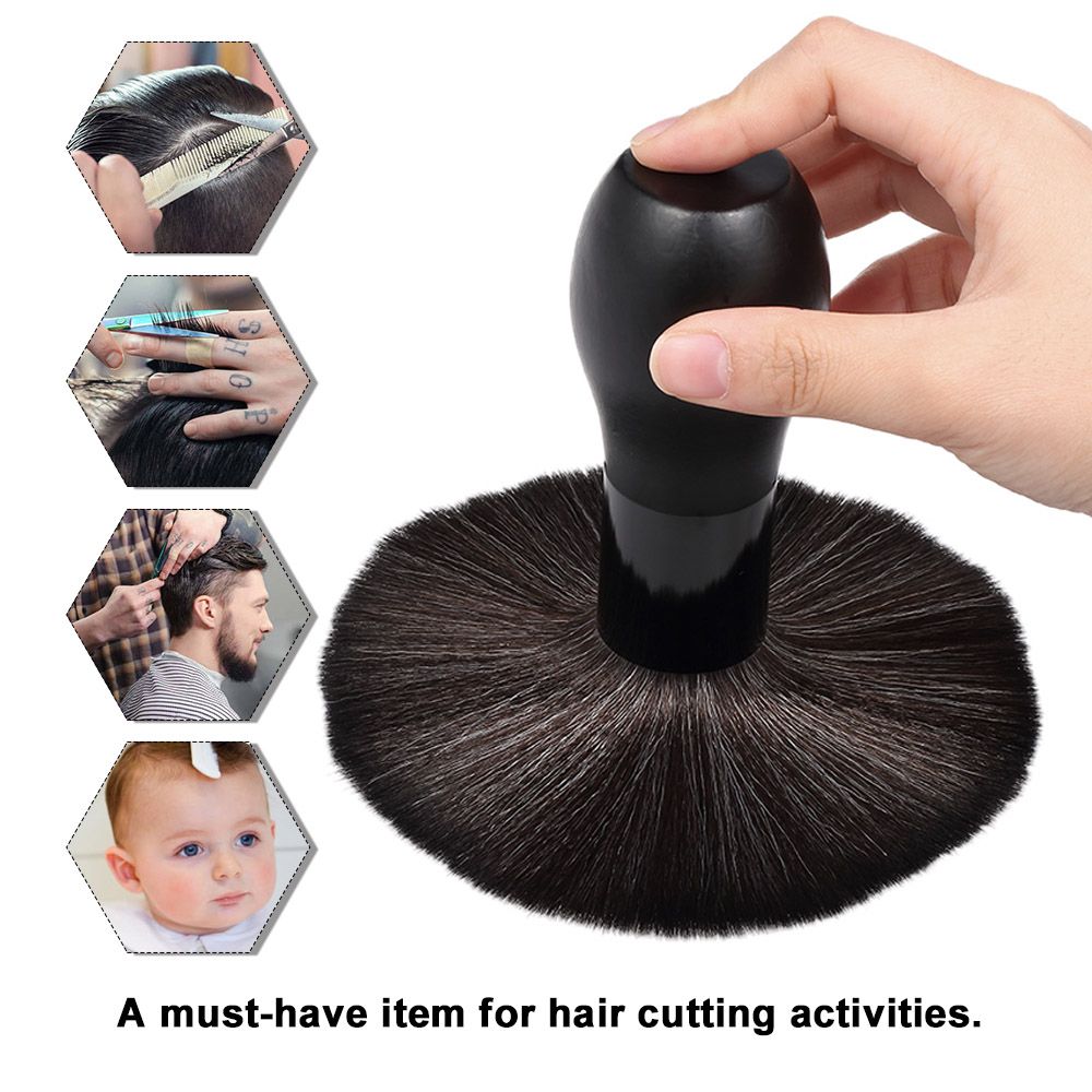 Barber Neck Face Duster Brush Cleaning Hairbrush