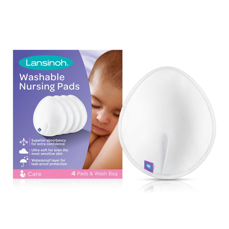 Washable Nursing Pads 4Pk