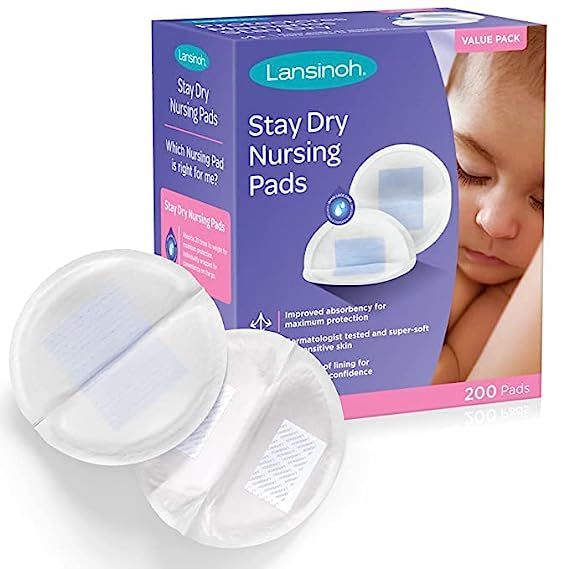 Lansinoh Disposable Breast Pads For Nursing Moms, (200ct)