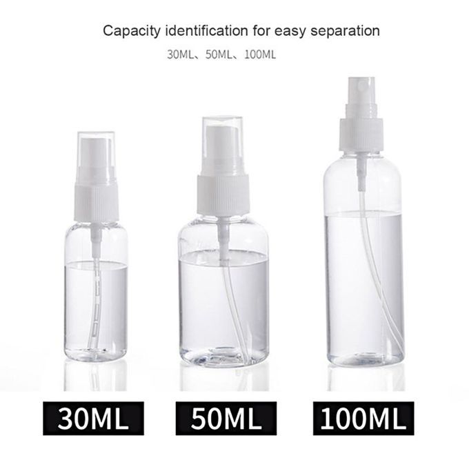 4 Pack 30ml Spray Bottles Fine Mist Transparent Empty-30ml