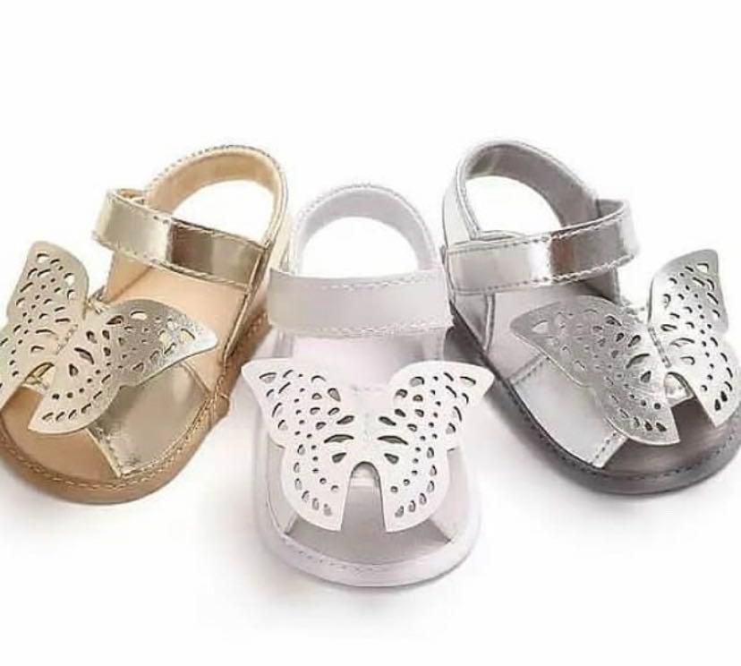 Baby Girl Floral Soft Sandals 1pair