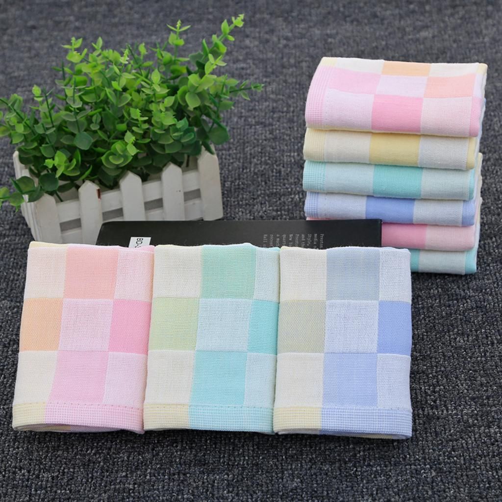 Quality 100%  Hand Bath Face Facial Towel Blue 25x50cm