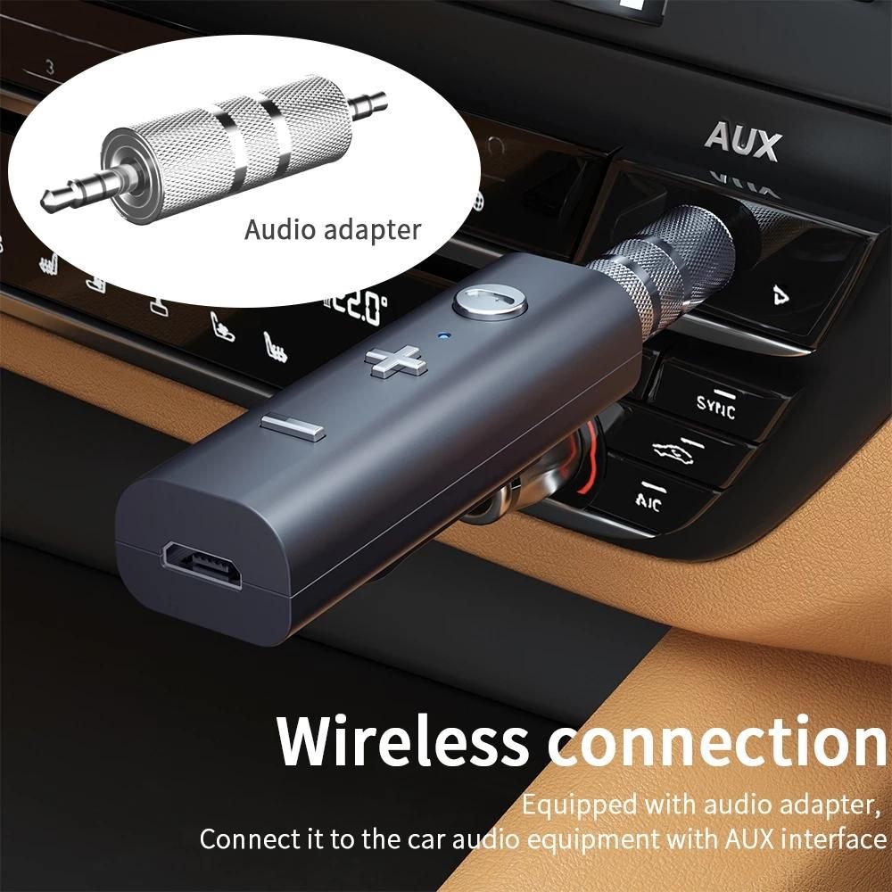 Wireless Adapter Bluetooth 5.0 Receiver For 3.5mm Jack Earphone Bluetooth Aux Audio Music Transmitter For Headphone