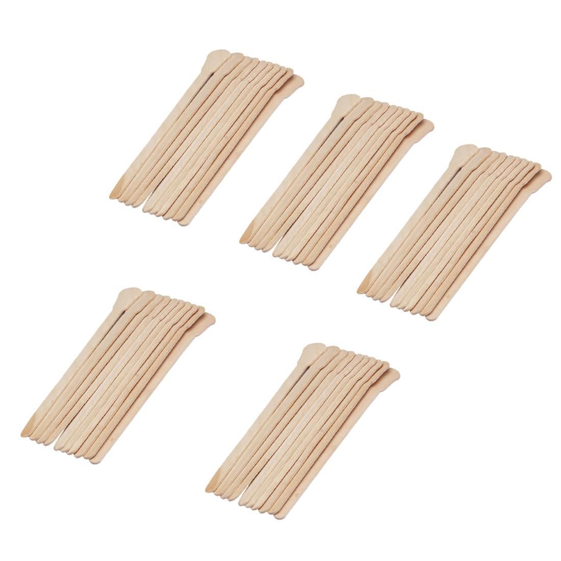 10pcs Wooden Waxing Wax Spatula ue Disposable Ba