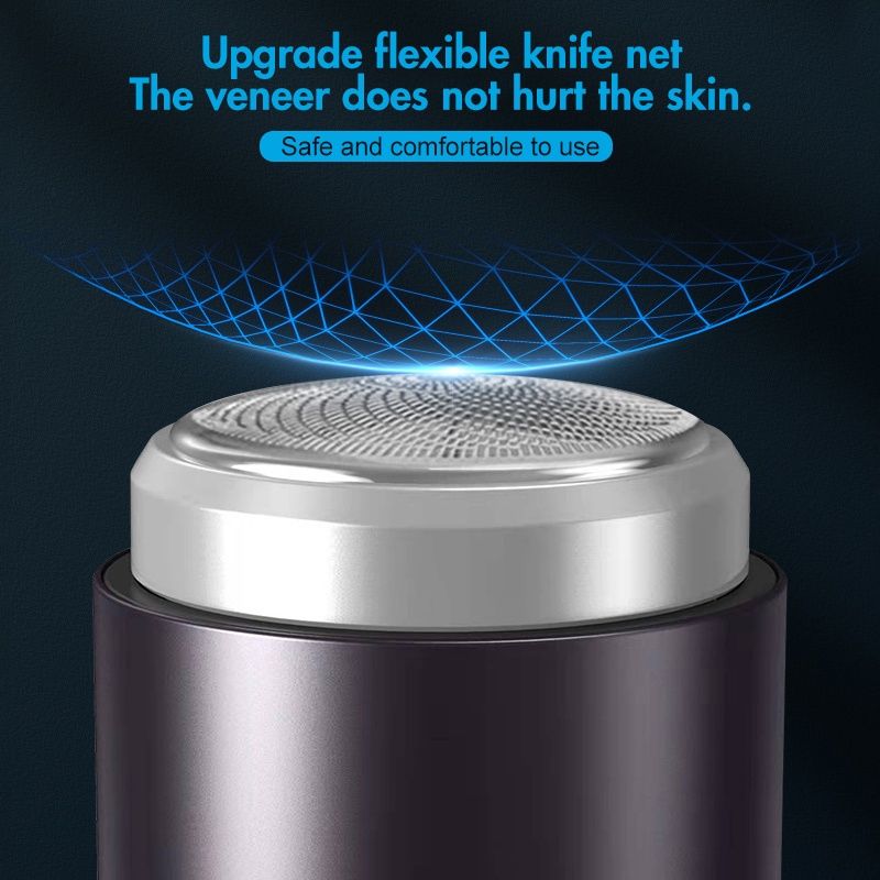 Men Mini Electric Shavers Wet Dry Use Waterproof USB Razors