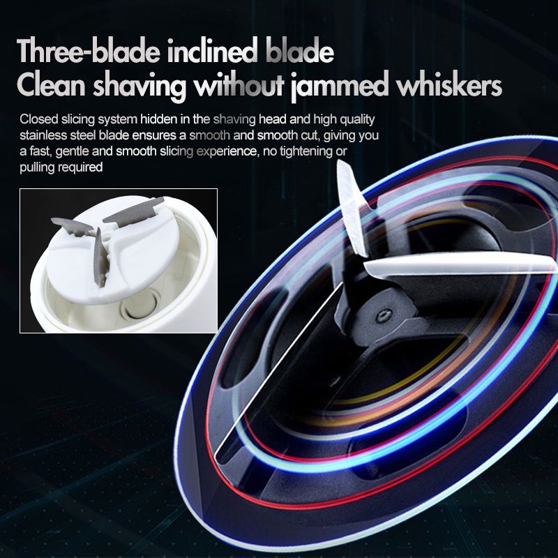 Men Mini Electric Shavers Wet Dry Use Waterproof USB Razors