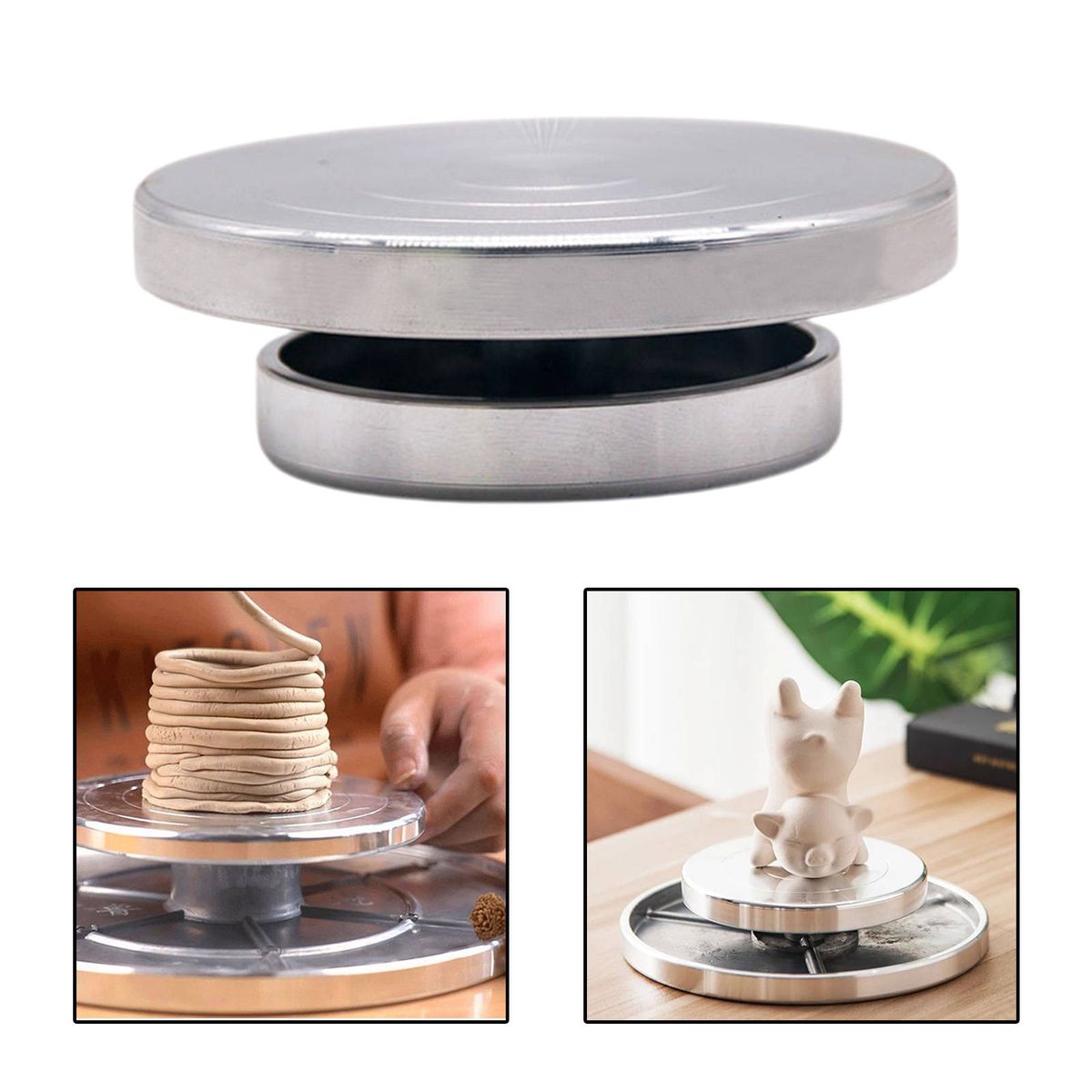 Turn Table Sculpting Wheel For Paint Spraying Double-Sided