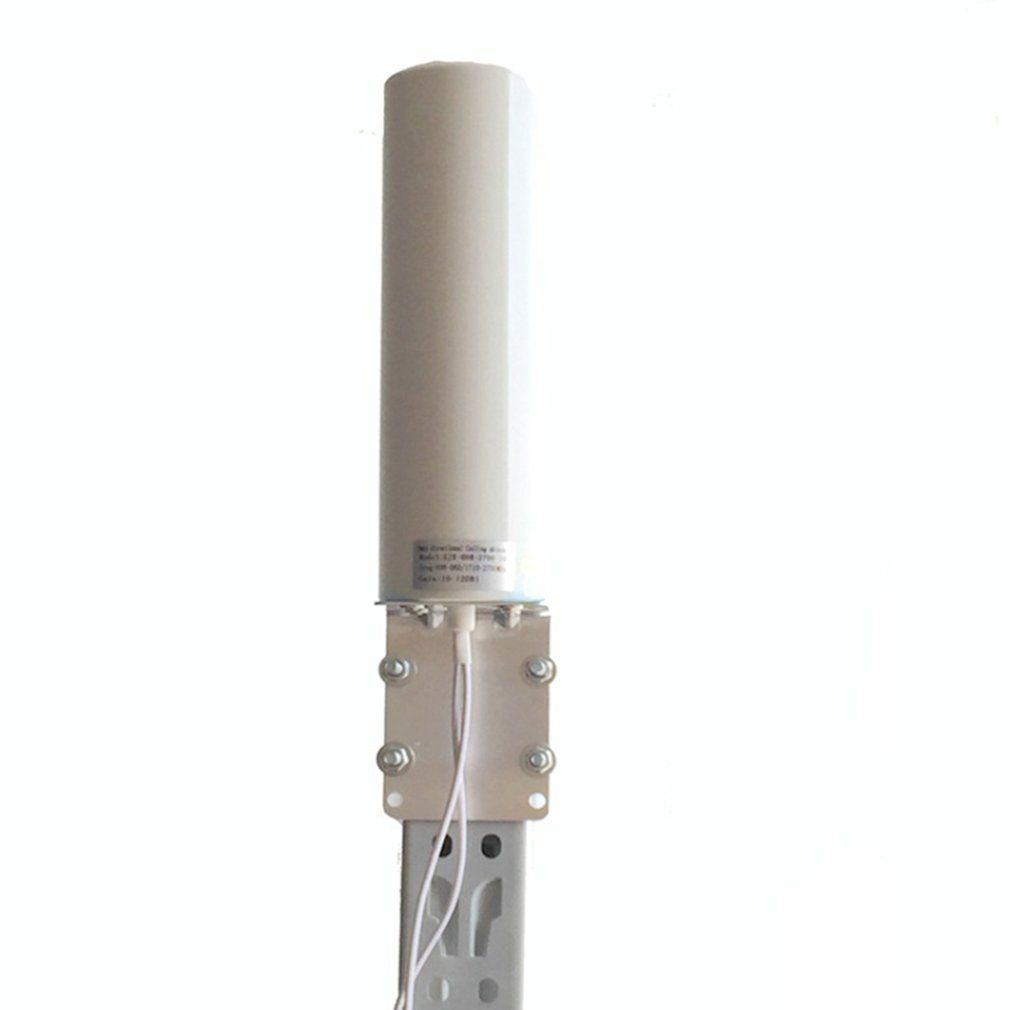 3G 4G Barrel Antenna Outdoor Antenna Dual Interface SMA TS9 CRC9 Router Network Card External Antenna-White