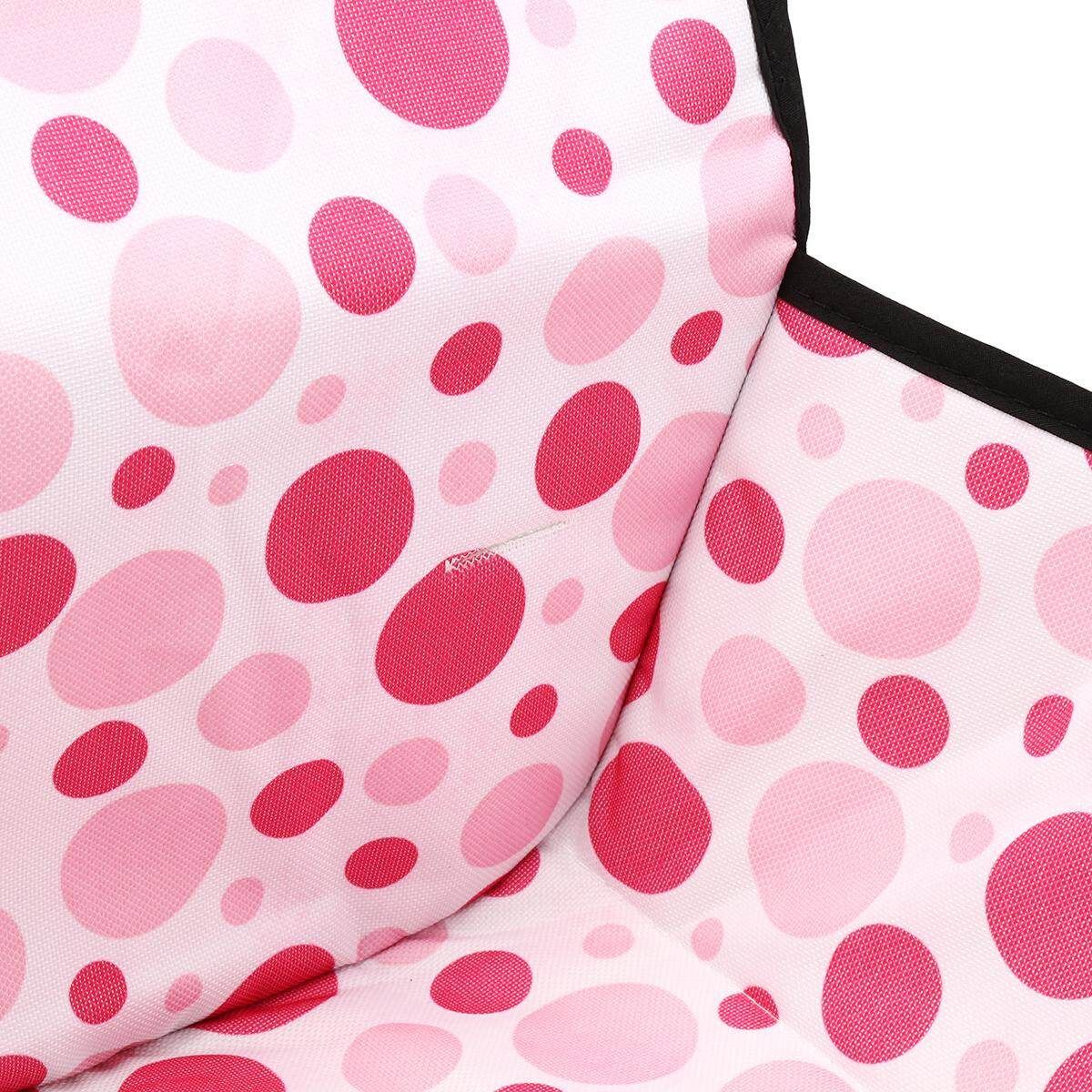 Toddler Dining Seat Cushion Fordable Baby Kid Highchair Insert Infant Pink