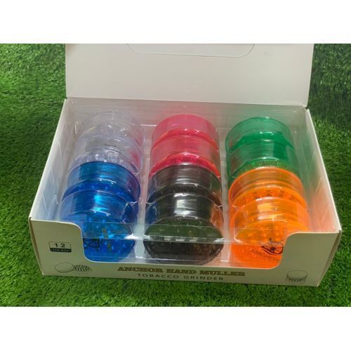 12pcs A Pack Of Anchor Plastic Grinder With Sharp Teeth