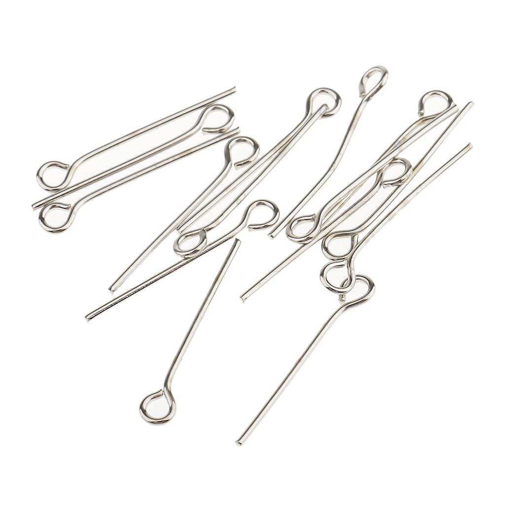 500 Pieces Eyepins Eye Pins  20mm