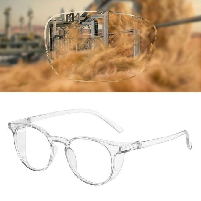 2x Safety  Safety Glasses With Clear Anti Fog Lenses Eye