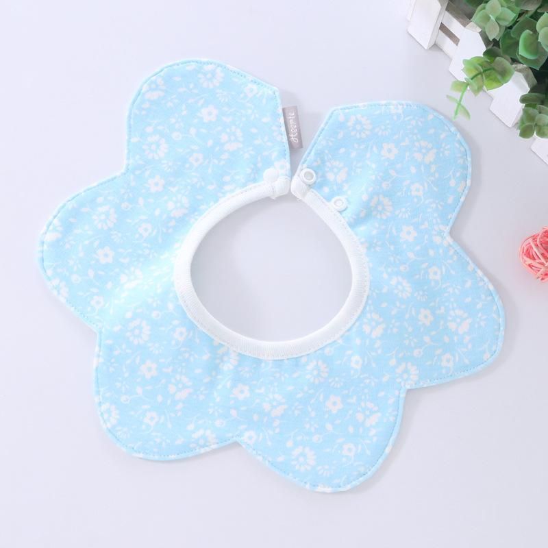 4PCS Cotton Waterproof Baby Bibs