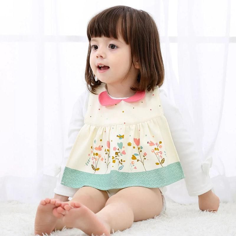 4PCS Bib Baby Girl Apron Bibs Breastplate