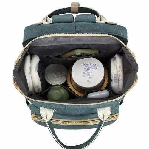 Large Capacity Baby Diaper Bag Mummy Backpack Travel Crib