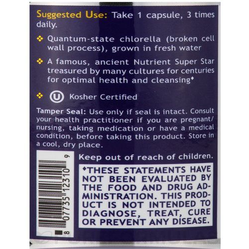 Chlorella 90 Capsules Healthy