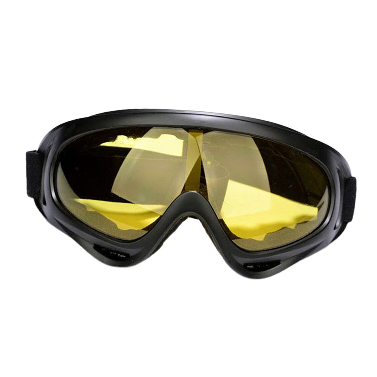 Winter Ski Goggles Windproof Snowboard Eyewear  Yellow A
