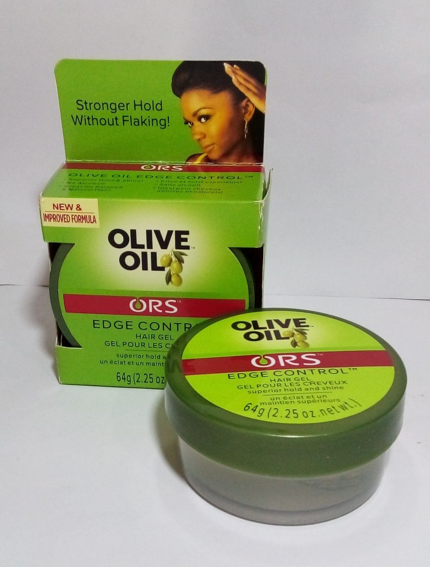 OLIVE OIL EDGE CONTROL HAIR GEL CLEAR 64g