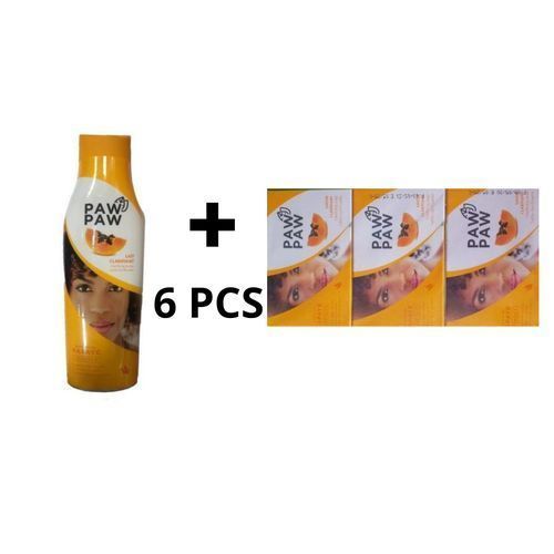 Clarifying Body Lotion 300ml +Soap  6 Pieces With Vitamin E And Papaya Extract....