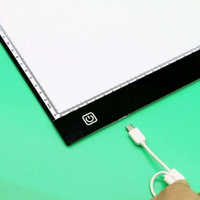A4 DC LED Thin Stencil Tattoo Drawing Display Board Tablet Tracing Light