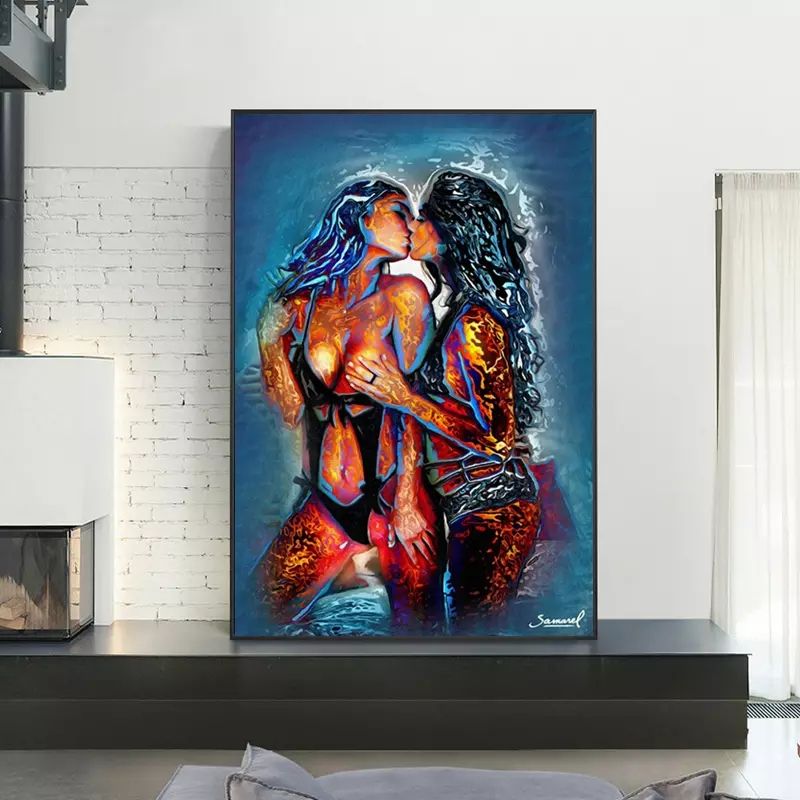 Wall Art With Frame(erotica1)