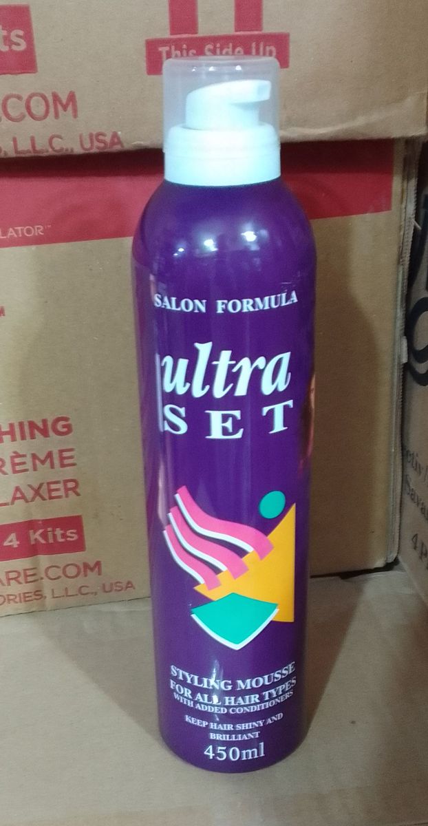 ULTRA SET HAIR STYLING MOUSSE 450ml