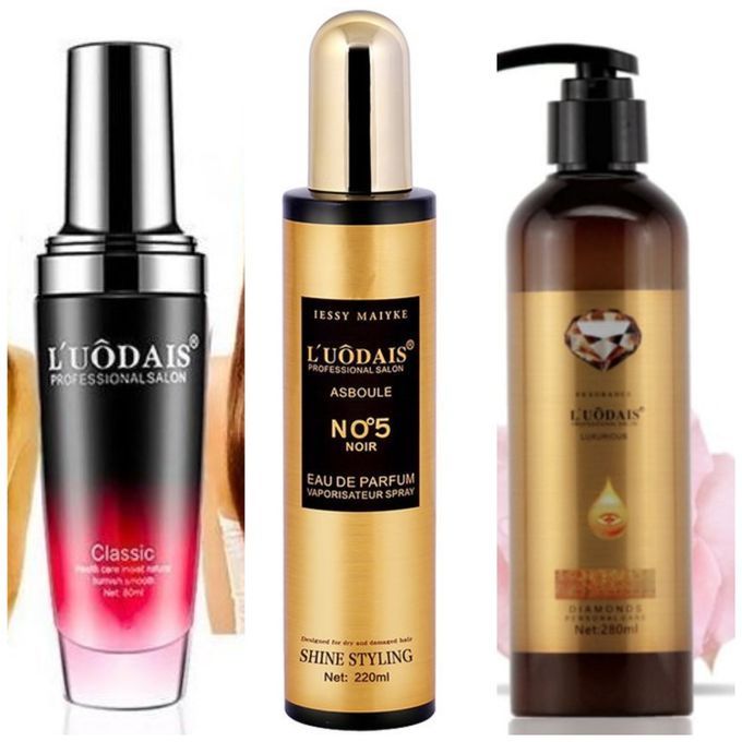Hair Repair Oil Serum + NO°5  Noir + Curl Keeper Spray
