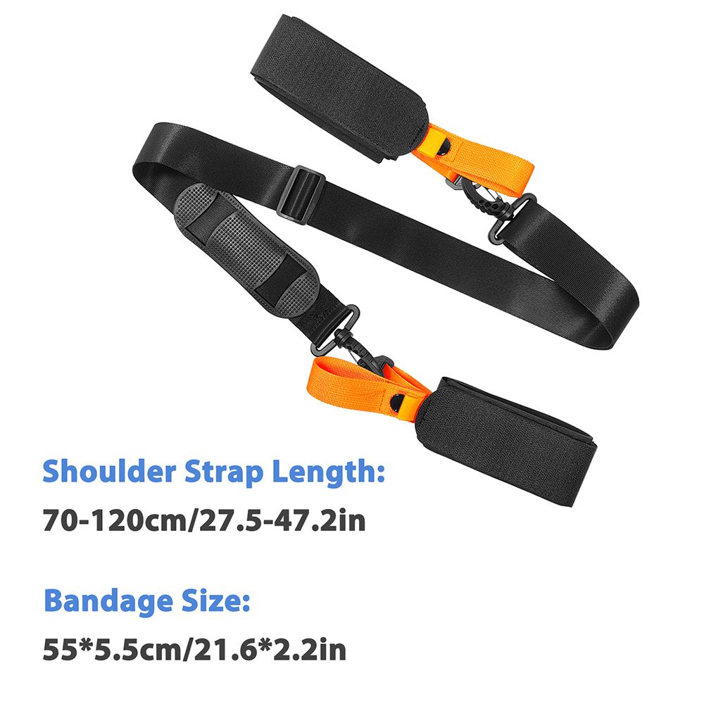 Ski Pole Carrying Strap Adjustable Ski Pole Shoulder Strap