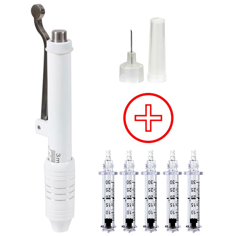 Atomizer Pressure Gun High Anti Wrinkle Pen For Mesotherapy Massage Hualuron Filling Needle 0.3ml Hyaluronic Pen Pen Free Lip
