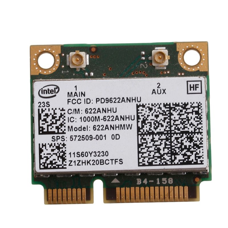 Intel 622ANHU Advanced-N WiFi Card For 60Y3230 8540W 2540P